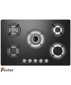 black gas hob 75cm midea