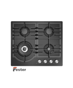 black glass gas hob 4 burners