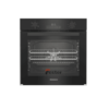 blomberg black electric oven