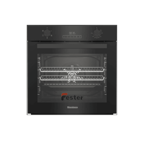 blomberg black electric oven