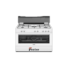 white gas cooker 90x60cm