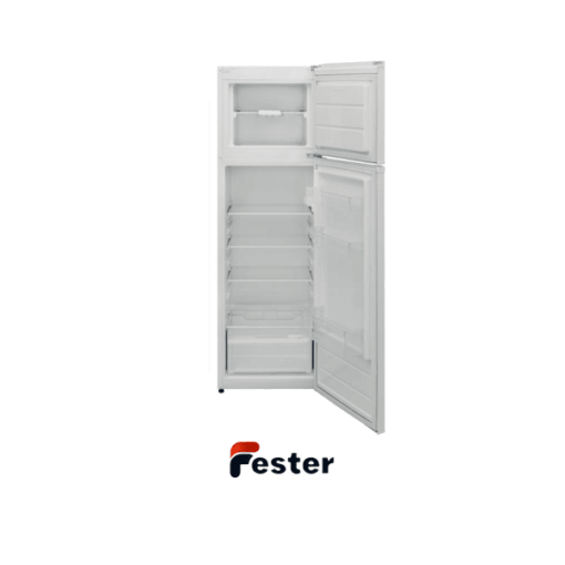 160cm white fridge freezer top mounted