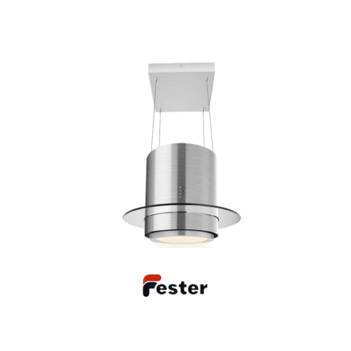 60cm cylinder shape island hood