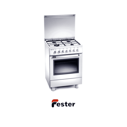 60x50cm white gas cooker