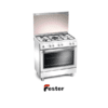 80x50cm white gas cooker
