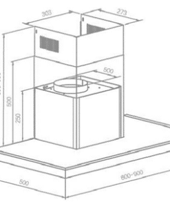hood dimensions