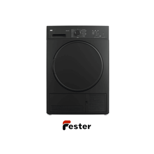 avg 9kg dark inox tumble dryer