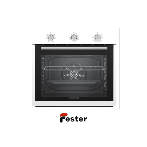 grundig white electric oven (1)