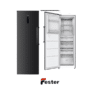 hyundai 185cm dark inox upright freezer-min