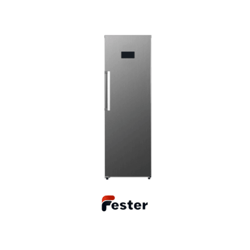 hyundai 185cm inox upright fridge