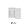 richome 85cm inox fridge with freezer