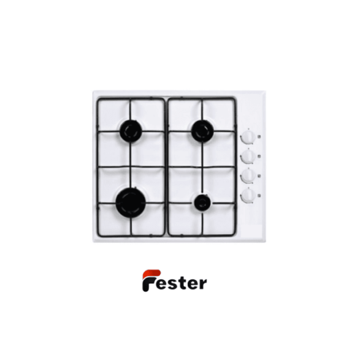 white gas hob 60cm