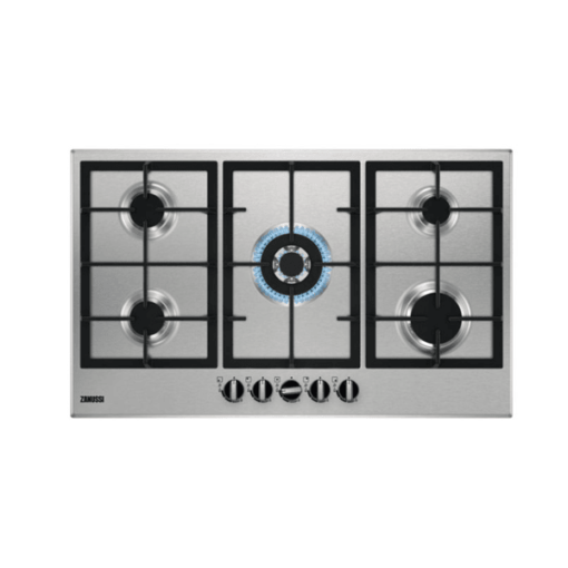 zanussi 90cm gas hob 5 burners
