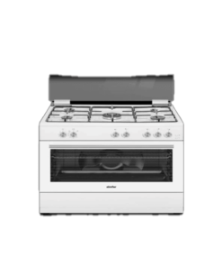90cm white gas cooker