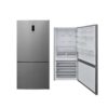 avg inox fridge freezer 186x84cm