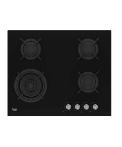 Beko 60cm Gas Hob 3 Burners & 1 Wok Burner