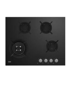 Beko 65cm Gas Hob 3 Burners & 1 Wok Burner