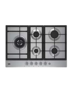 Beko 75cm Gas Hob 5 Burners Stainless Steel