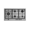 Beko 90cm Gas Hob 4 Burners & 1 Wok Burner Stainless Steel