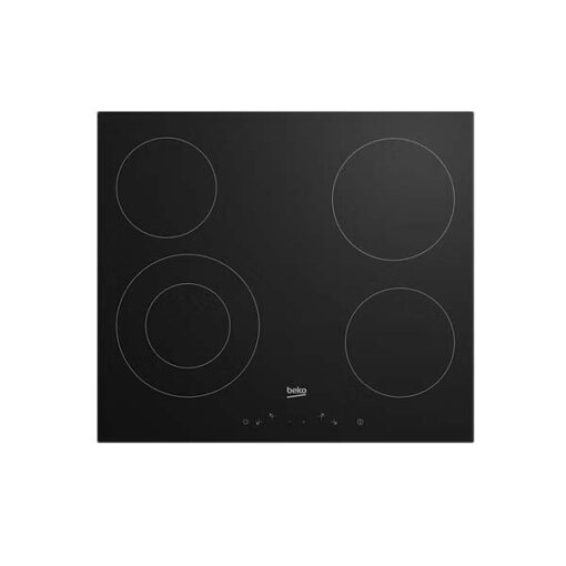 Beko Black 60cm Vitroceramic Hob 4 Zones
