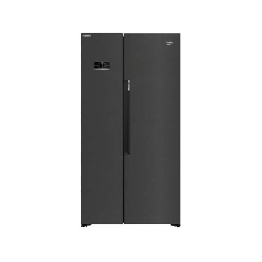 Beko American Style Black Fridge Freezer