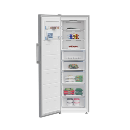 Beko Stainless Steel Freezer No Frost 186cm