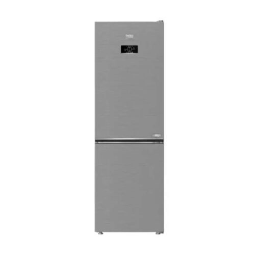 Beko Stainless Steel Fridge Freezer No Frost 187cm