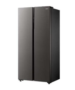 Midea American Style Black Fridge Freezer
