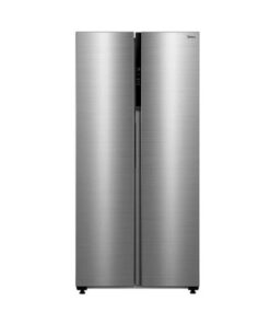 Midea American Style Stainless Steel Fridge Freezer